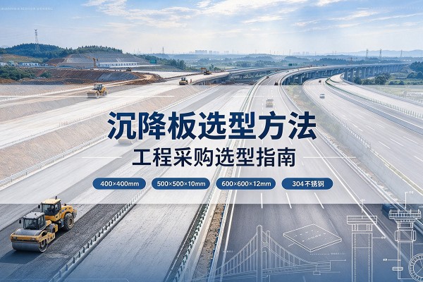 格尔木沉降板选择方法