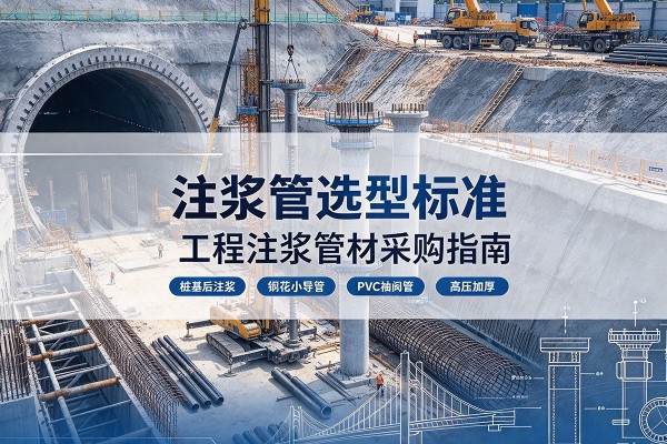格尔木注浆管选型标准