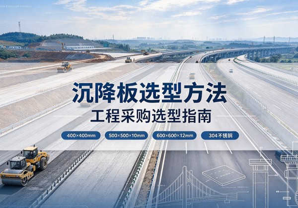 格尔木沉降板选择方法